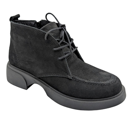 Arya - 812 | Ortopedik Hakiki Deri Bot - BLACK