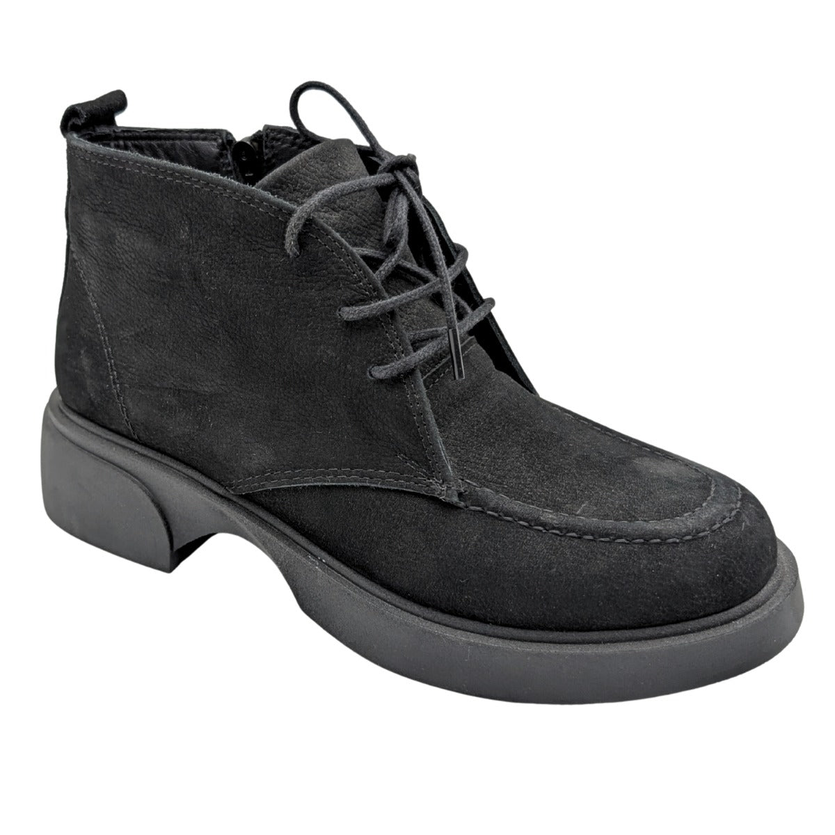 Arya - 812 | Ortopedik Hakiki Deri Bot - BLACK