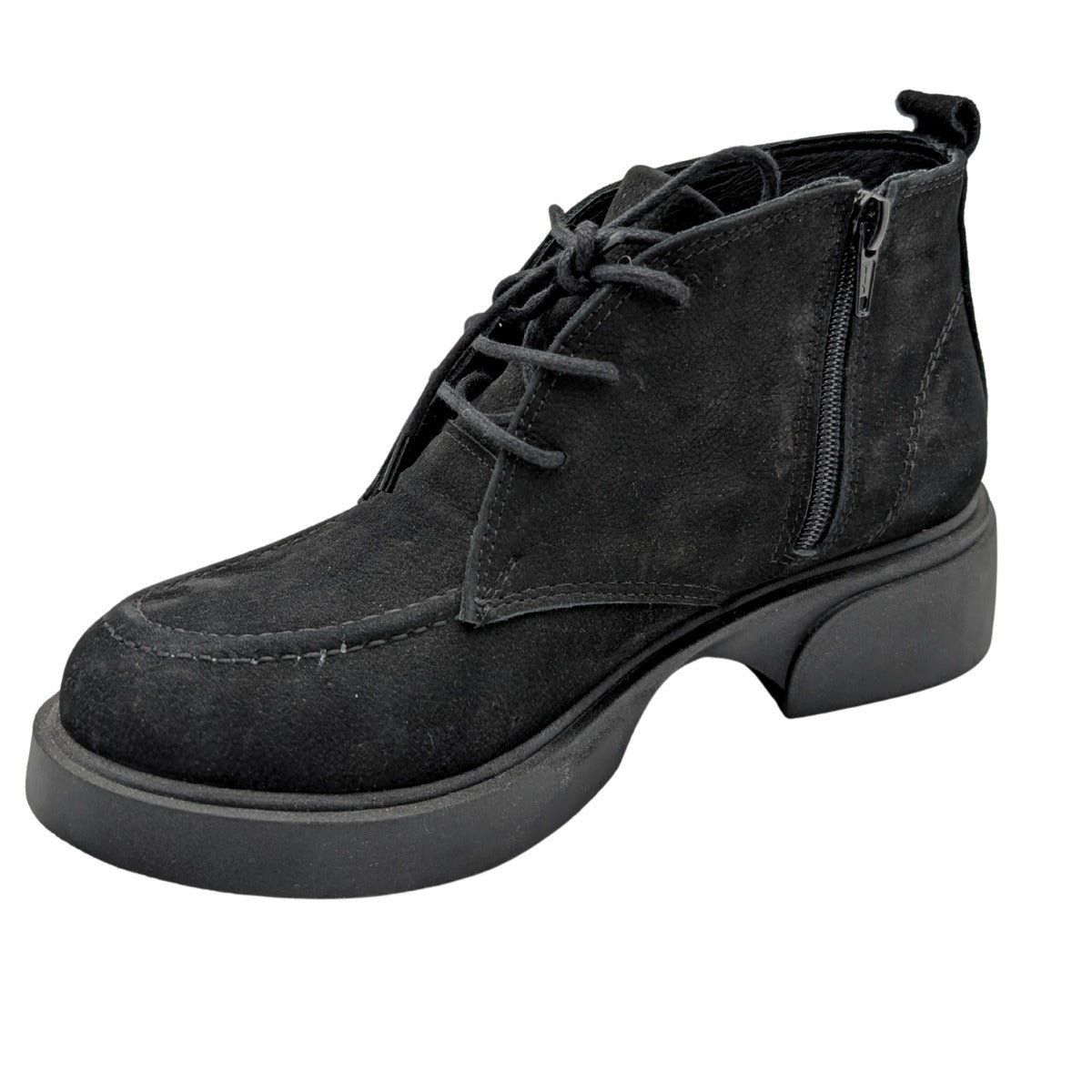 Arya - 812 | Ortopedik Hakiki Deri Bot - BLACK