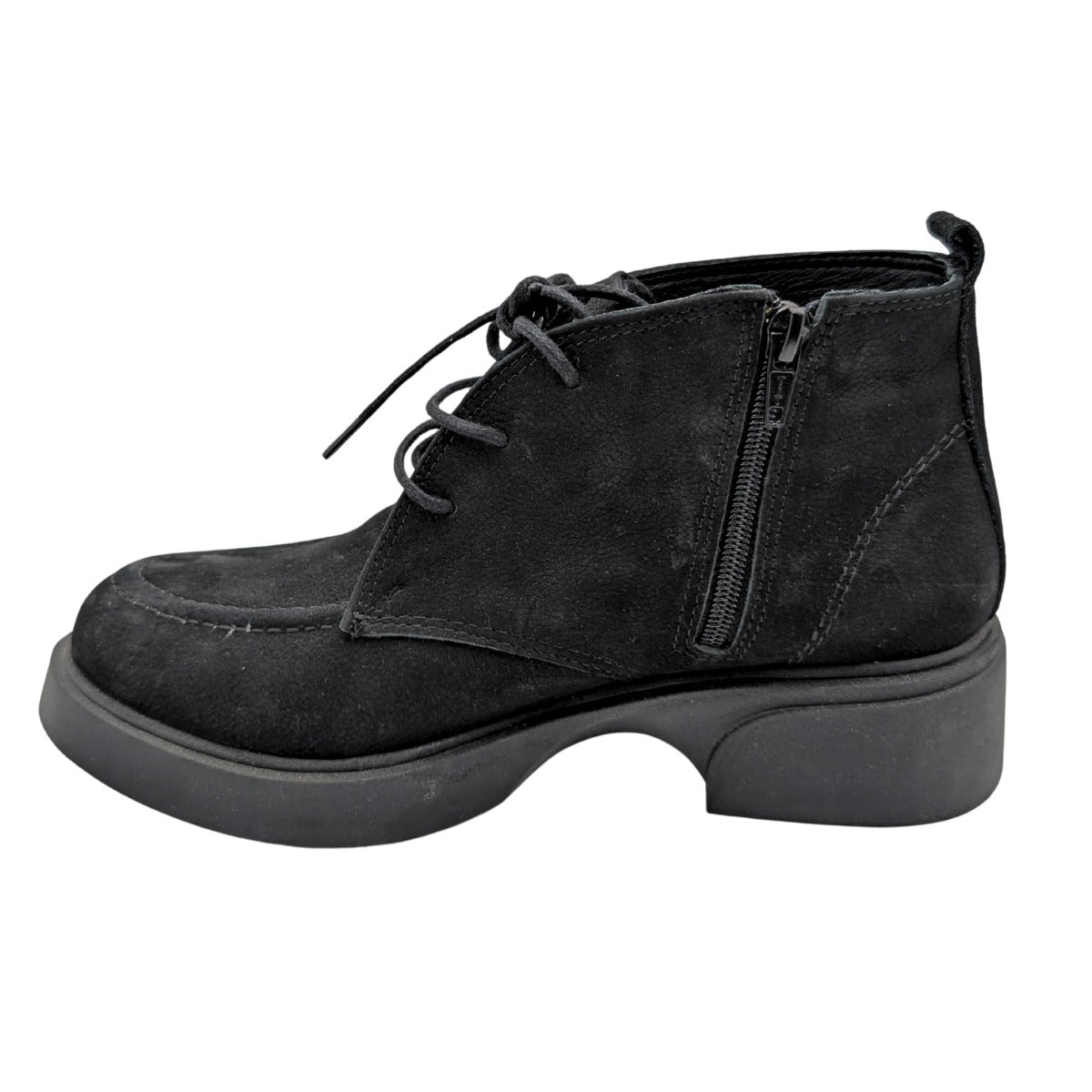 Arya - 812 | Ortopedik Hakiki Deri Bot - BLACK