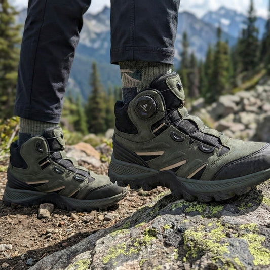 Mc Jamper 2299 Akıllı Bağcıklı Unisex Trekking ve Outdoor Bot - HAKİ YEŞİL