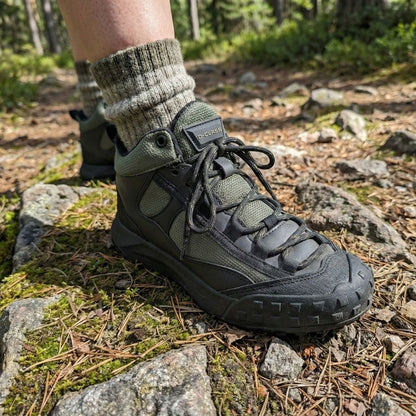 G-class Su İtici Özellikli Unisex Trekking ve Outdoor Ayakkabısı - HAKİ YEŞİL