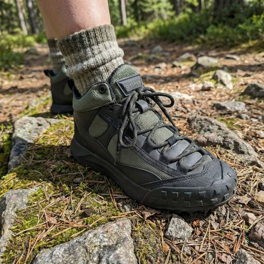 G-class Su İtici Özellikli Unisex Trekking ve Outdoor Ayakkabısı - HAKİ YEŞİL
