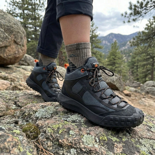 G-class Su İtici Özellikli Unisex Trekking ve Outdoor Ayakkabısı - LACİVERT