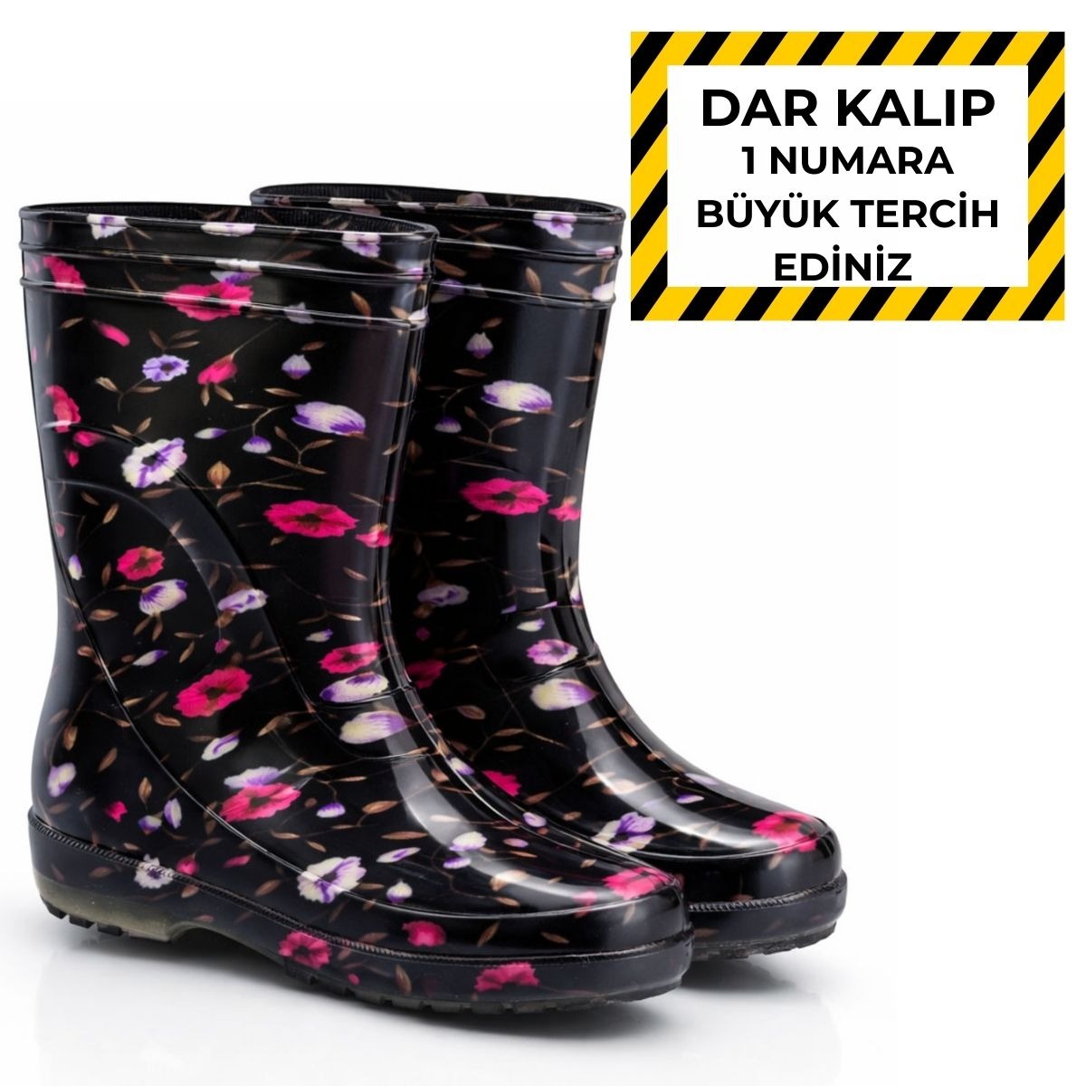 İş Bağ Bahçe Yağmur Çizmesi - RENKLİ