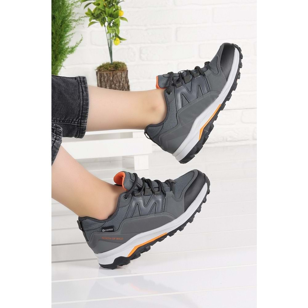 Poss Waterproof (36-45) Outdoor Ayakkabı - FÜME - 41 - ST01167-FÜME-41