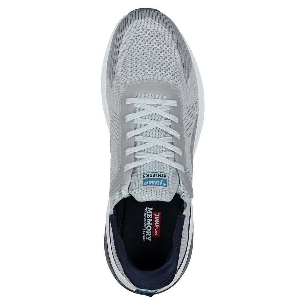 JUMP 29657 ERKEK GÜNLÜK SPOR SNEAKER AYAKKABI - AÇIK GRİ - 40