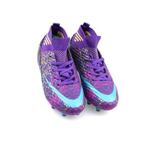 Laliga 565 Erkek Krampon - MOR-SİYAH - 40