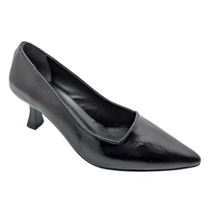 GraceStitch Kadın Suni Deri Stiletto - GraceStitch - SİYAH - 36