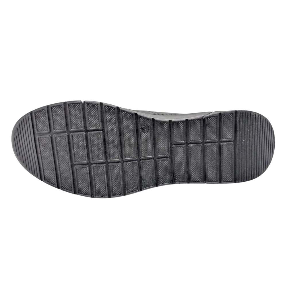 AltoFlex Hakiki Deri Erkek Ortopedik Ayakkabı - AltoFlex - SİYAH - 48