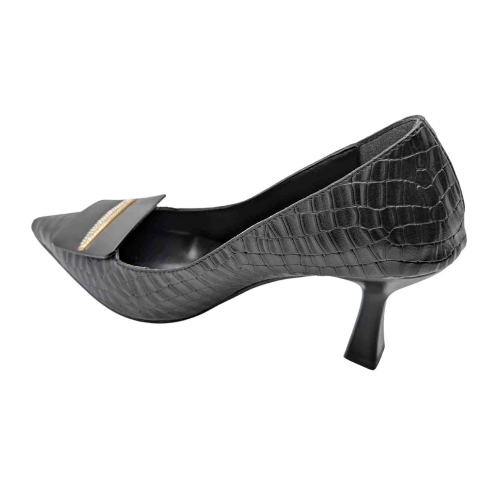 StarChic Kadın Suni Deri Stiletto - StarChic - SİYAH - 40