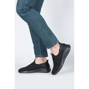 Jump - 29739 | Erkek Sneaker | Yazlık Rahatlık ve Konfor - 29739 - SİYAH - 46