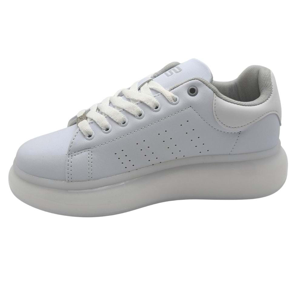 Disc - 25107 | Erkek Sneaker - BEYAZ - 40