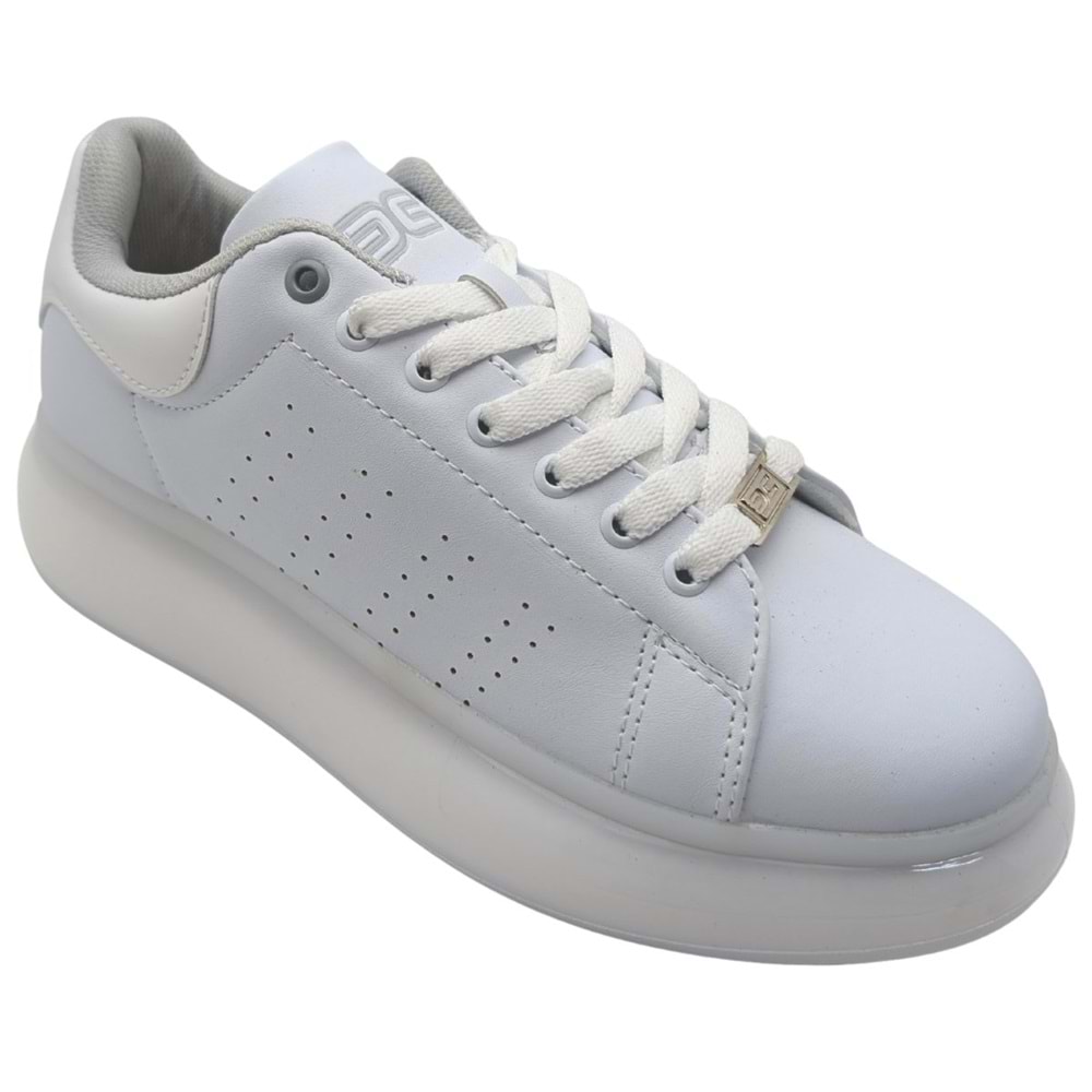 Disc - 25107 | Erkek Sneaker - BEYAZ - 40